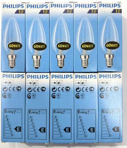 Glühlampen kerze 60w e14 - 10,