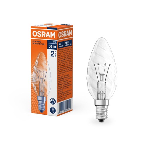 Osram e14 lampe - lampe, kerzenform